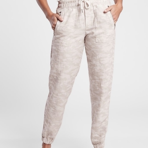 Athleta Cabo Tide Linen Jogger - Picture 1 of 9